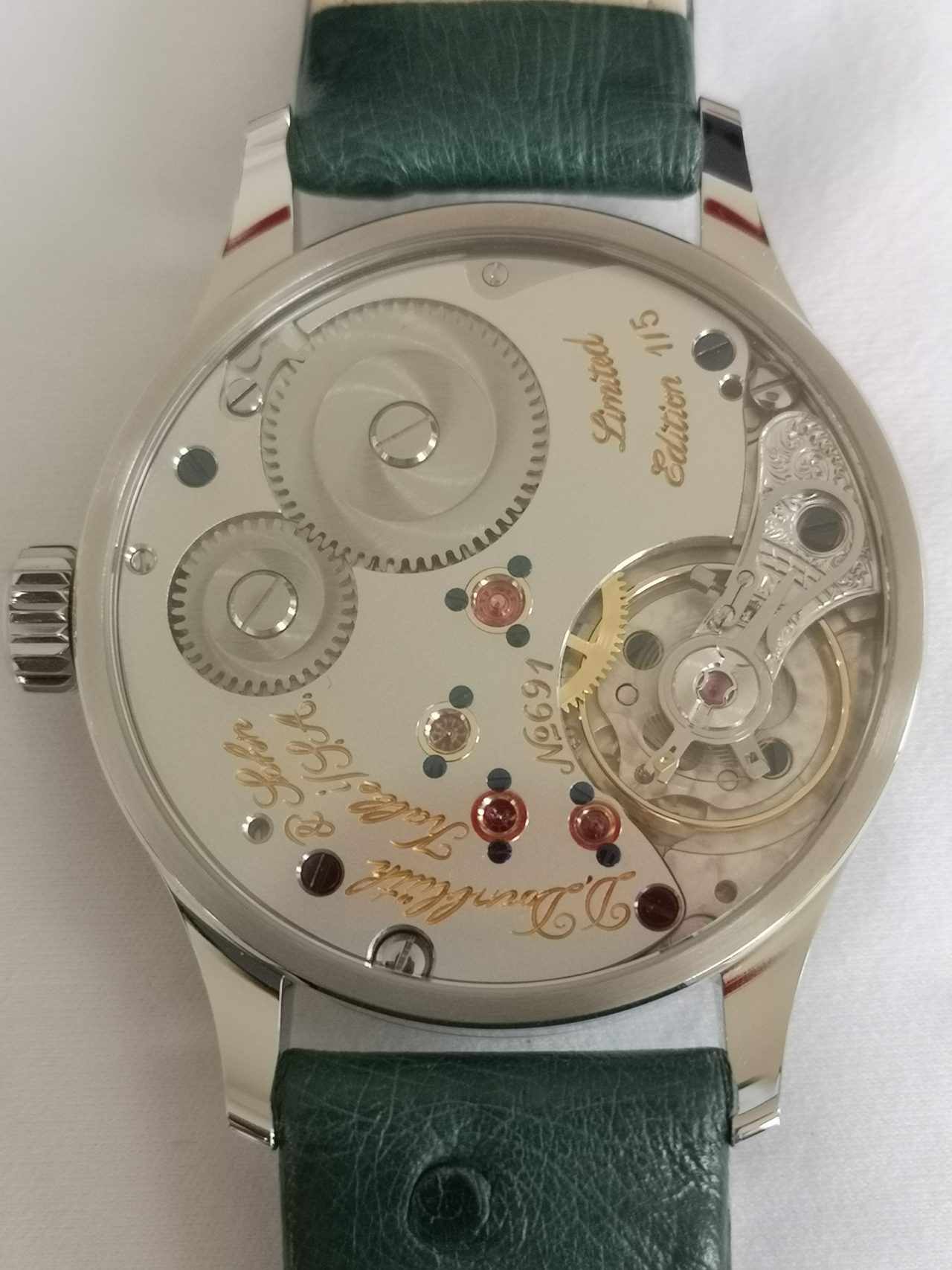 D.Dornblüth & Sohn 99.1M Green Ceramic Dial